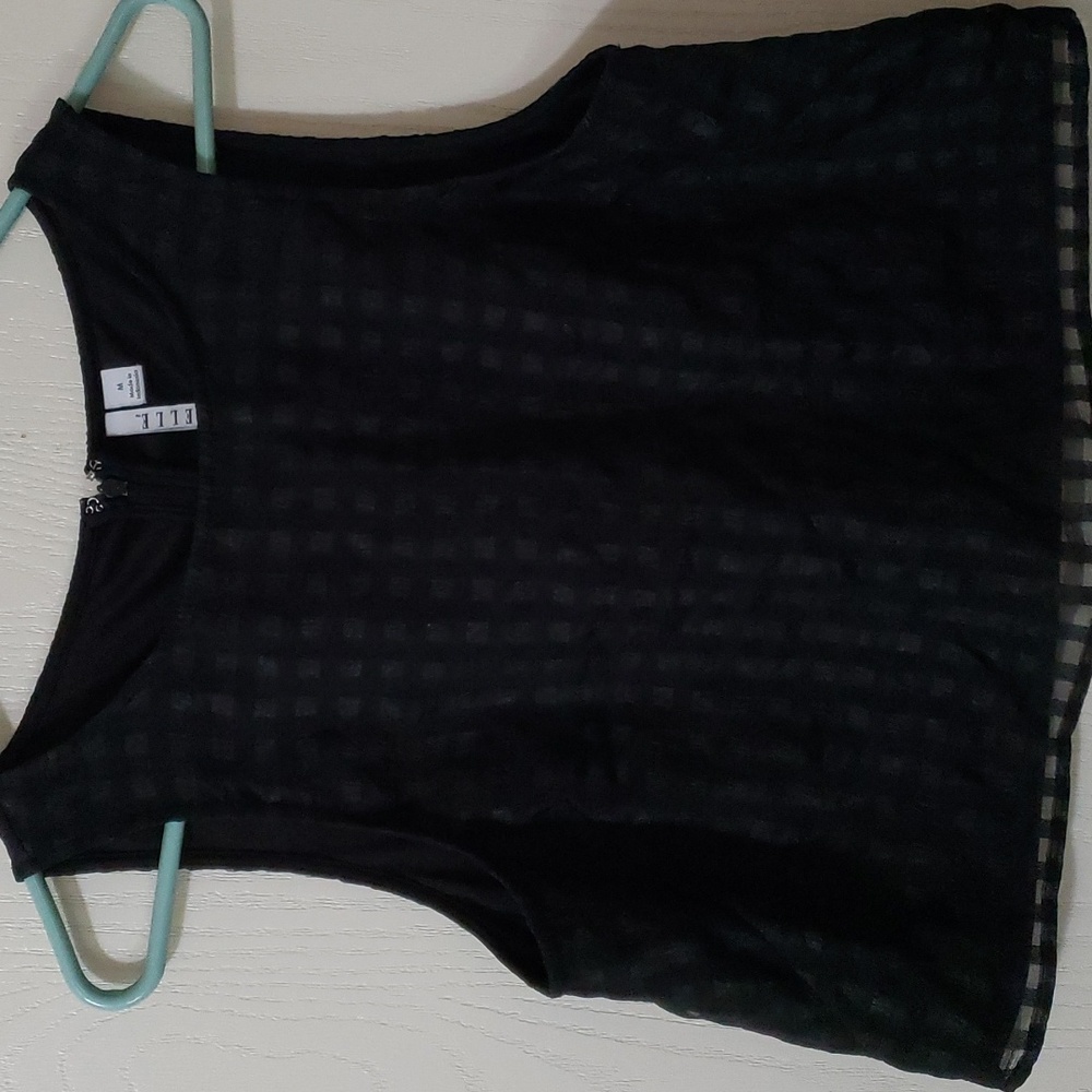 ELLE crop top black